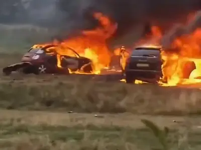 Gang Violence Erupts in Middlesbrough as Cars Torched at Memorial