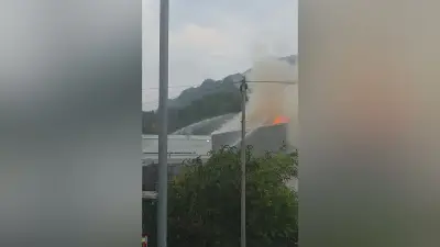 Greenfield fire: 45 homes evacuated as crews tackle blaze