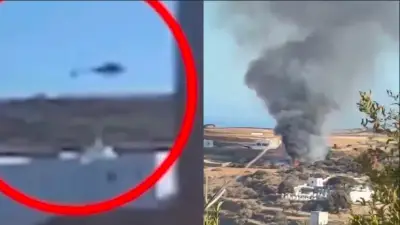 Helicopter crash kills British newlyweds on Greek honeymoon island
