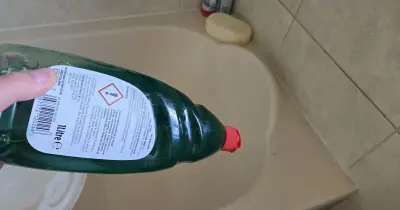 Households urged to use washing up liquid in bath