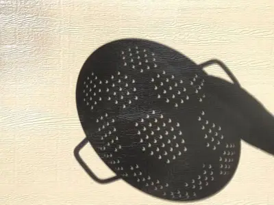 How to Watch Solar Eclipse with a Kitchen Colander
