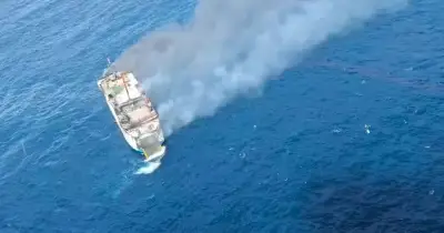 Indonesia ferry blaze: 170 evacuated as rescue op launched