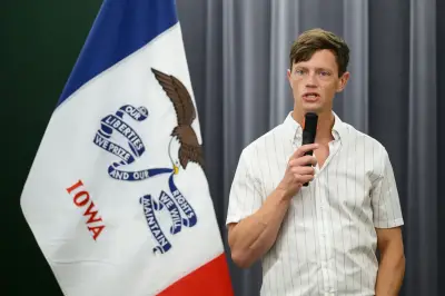 Iowa Democrat Rob Sand says Harris should not run for president again