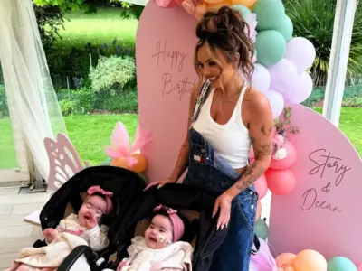 Jesy Nelson terrified as twin daughters face operation