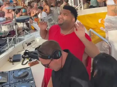 Katie Price's son Harvey gets huge ovation at Wayne Lineker's Ibiza club