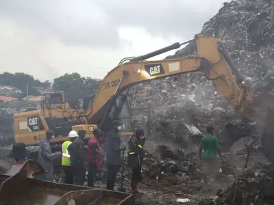 Landslide at Guinea landfill kills at least 30