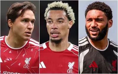 Liverpool injury update: Gomez, Chiesa, Ekitike latest return dates