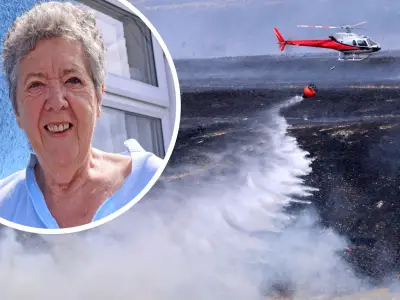 Llanwonno wildfire: Residents describe terror as flames come within yards of homes