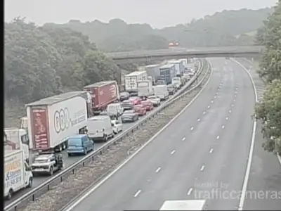 M6 closed after 'very serious' crash near Stoke-on-Trent