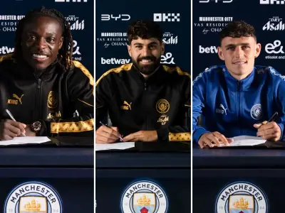 Man City quietly tie down four key players to long-term deals