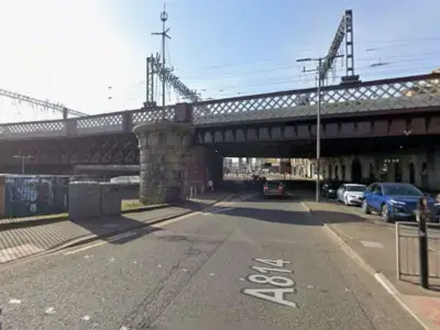 Man dies after being seriously injured under Glasgow bridge