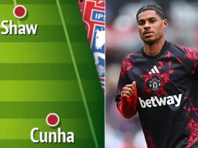 Man United predicted XI vs Ipswich: Rashford decision, two changes