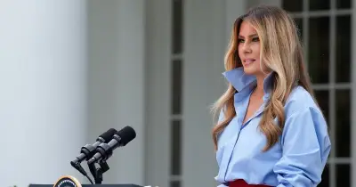 Melania Trump reappears after weeks of speculation: 'I heard you missed me'