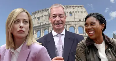 Meloni warns Badenoch against Farage deal in Rome talks