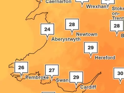 Met Office forecasts new Wales heatwave with temperatures near 30C