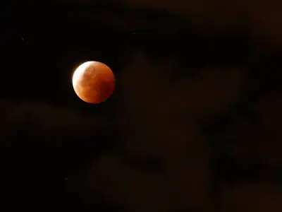 Met Office reveals exact times for UK blood moon visibility