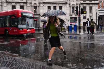 Met Office Yellow Thunderstorm Warning for England and Wales