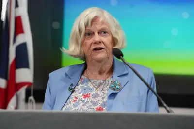 Mourners gather for Ann Widdecombe's funeral at Buckfast Abbey
