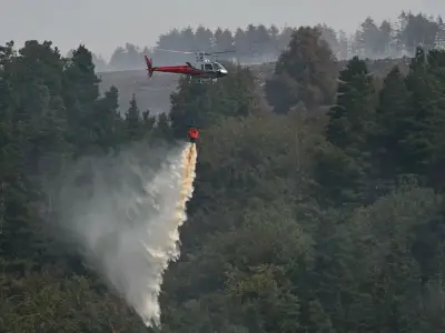 NASA map shows dozens of wildfires still burning across Wales as army deployed