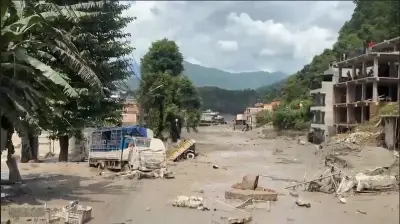 Nepal floods: 384 tourists missing after Bhotekoshi River flash floods
