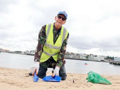 North East volunteers unite to clean up nurdle spill