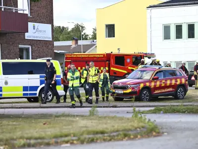 One dead, two injured in Swedish school sword attack; teen held