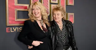 Penny Lancaster's scathing four-word response to first meeting with Rod Stewart