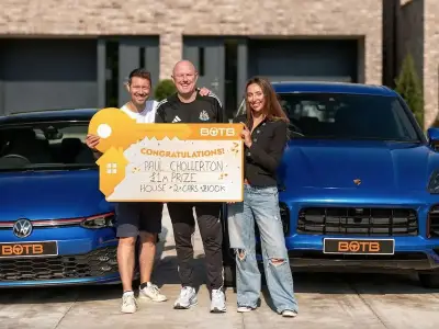 Plasterer wins £800k house and cars but keeps his van