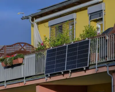 Plug-in balcony solar panels go on sale in UK for first time