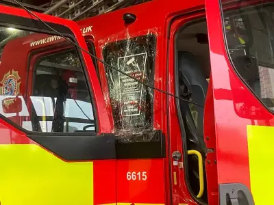 Police close case after bricks thrown at Newcastle firefighters