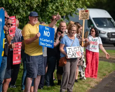 Police warn of 'public opposition' to Larbert datacentre plan