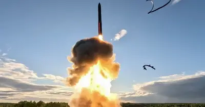 Putin launches nuclear-capable ICBM in chilling warning to West