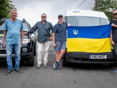 Retired Northumberland vet on 21st Ukraine mission after £14k boost