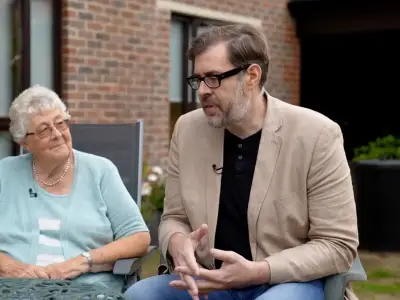 Richard Osman reveals mum 'struggled forever' after dad's affair