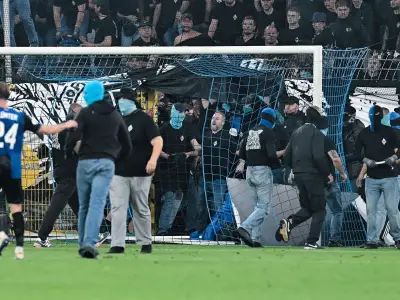 Riot police clash with fans in Germany: 85 injured in pitch invasion