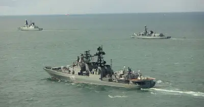 Royal Navy shadows Russian warships in 72-hour English Channel operation