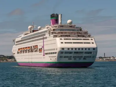 Search launched after man goes overboard from cruise ship off Scotland
