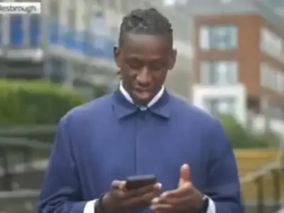 Sky News reporter praised for calm reaction to Middlesbrough heckling