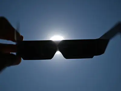 Solar Eclipse Viewing Kit: Safe Glasses and Camera Filter for £26.99