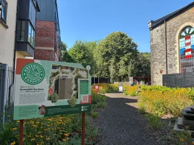 Swansea graveyard's transformation into thriving community garden hailed as success