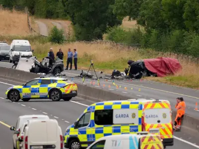 Teens killed in M9 crash wore balaclavas, gardai find fifth body
