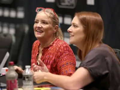 The Office star Lucy Davis makes emotional public return after cancer diagnosis