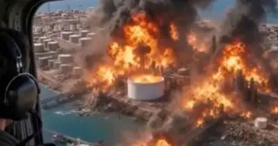 Trump shares AI video of Iran's Kharg Island 'being blown to smithereens'