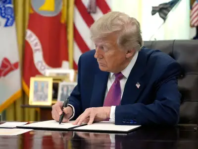 Trump signs order to rename Lake Ontario to 'Lake America' amid Canada trade war
