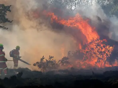 UK heatwave: Met Office warns of 38C and wildfire emergency