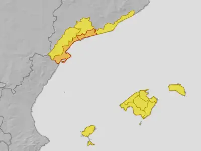 UK tourists warned as amber alerts in force across Spanish holiday hotspots