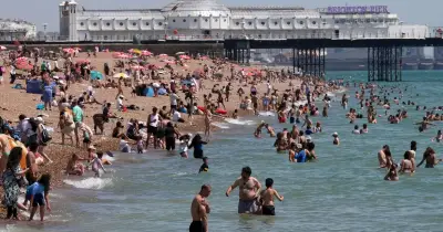 UK weather maps show 36C heatwave in August - 16 counties above 35C