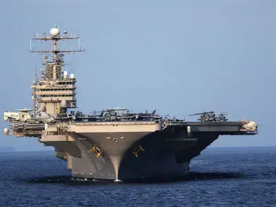 USS Abraham Lincoln finally heads home after nine-month deployment