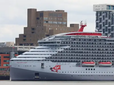 Valiant Lady cruise ship docks in Liverpool on UK and Iceland tour