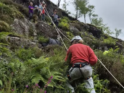 Walker's miracle escape after 100ft plunge in Glencoe gorge